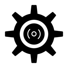 Obraz premium Focus Mode Icon