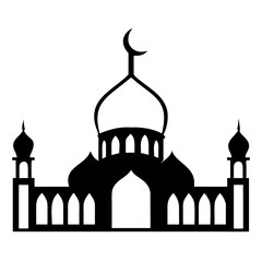 mosque silhouette