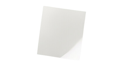 Blank Paper for your Content: A single blank paper on a simple background. The empty space on the paper presents opportunity for content.