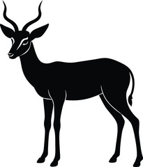 deer silhouette vector