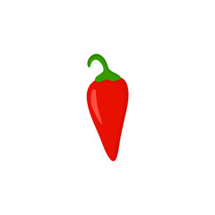 Red hot chili pepper illustration 