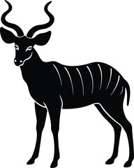 deer silhouette vector