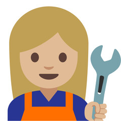 Mechanic (Light Skin, Blonde Hair)
