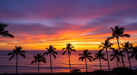 Sunset Serenade AI Generated