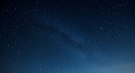 Fototapeta premium Celestial River at Nightfall AI Generated