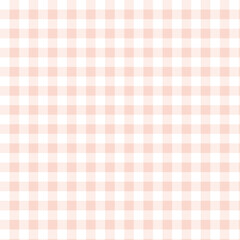 Red and White Plaid Tablecloth Texture with Checkered Pattern