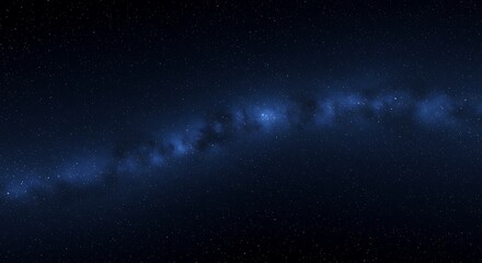 Fototapeta premium Celestial River of Light AI Generated