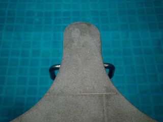 Hydrotherapy for health with warm water in the whirlpool