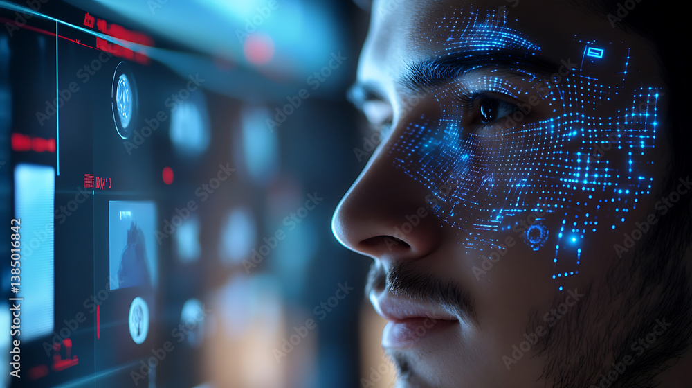 Poster an ai powered facial expression recognition system analyzing emotions in real time for customer feed
