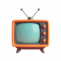 retro tv set