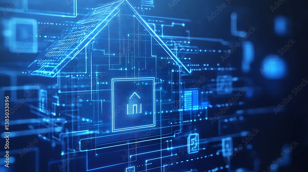 Poster an ai powered home energy management system optimizing power usage and reducing consumption based on
