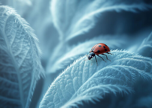 ladybird on a leaf
