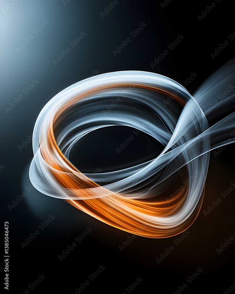 Poster glowing fractal energy, dynamic luminescent swirls forming abstract organic patterns, hyperrealistic