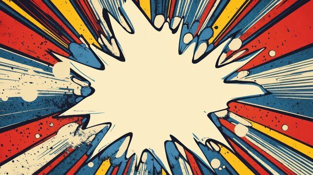 Comic book style background