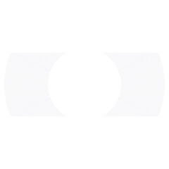 Abstract blue circle lines on white background. Geometric stripe line art design. Modern gradient lines pattern. Futuristic technology concept. Suit for website, banner, presentation, brochure, cover