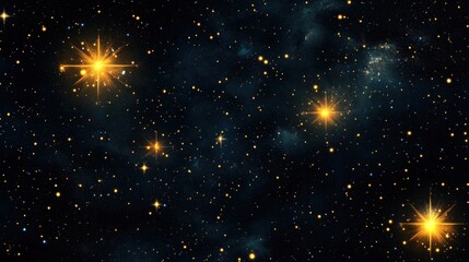 Fototapeta premium Cosmic expanse of stars and nebulae