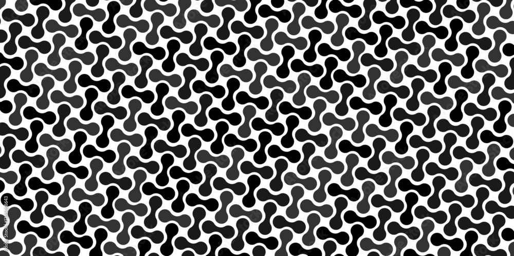 Poster abstract background color metaballs. metaballs seamless pattern geometric wallpaper vector design.