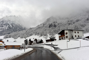 Brandner Straße L 82 in Brand in Vorarlberg