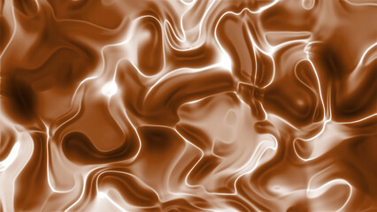 Abstract swirl of brown and white colors