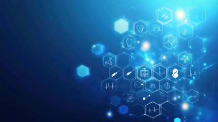 Abstract medical technology concept background (3)