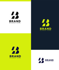 Modern Minimalist Letter B Logo Design Variations Branding © JustPrint