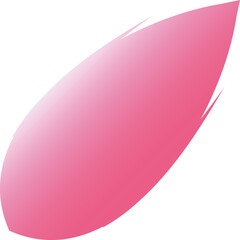 Glossy Pink Gradient Icon – Soft and Stylish Abstract Symbol for Modern UI and Creative Design Uses