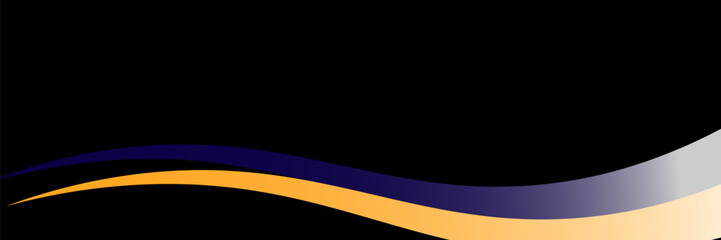 black and white purple yellow mix business wave banner background. vector