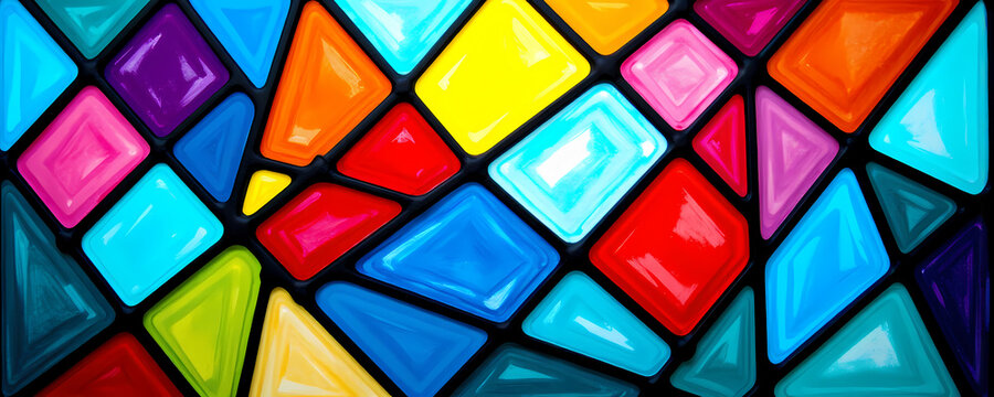 illustrazione sfondo con elementi astratti e motivi geometrici