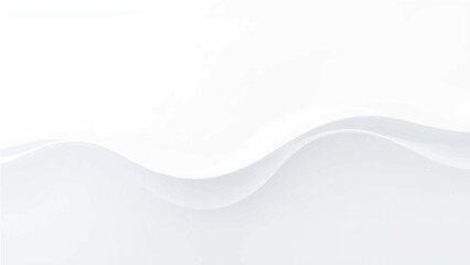 Abstract Wave Background. Minimal White Geometric Wallpaper