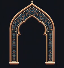 Ornate Islamic Archway Design