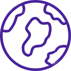 Children Scribble Line