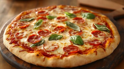 Delicious Pepperoni Pizza