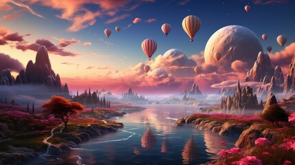 Up in the Sky Where the Balloons Fly Free and the Wind Whispers