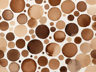 Light and dark dots blend harmoniously on the white canvas background.