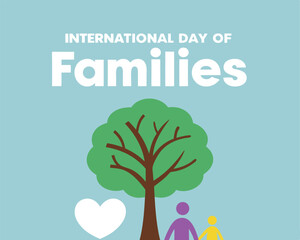 Obraz premium International Day of Families: Remember Bangladesh Location for Global Celebration.