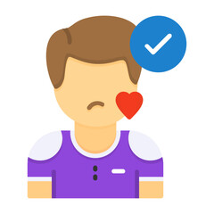 Tolerance Flat Style Emotion Icon