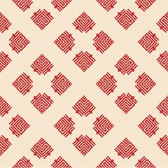 Beautiful geometric vector pattern perfect for fabric, wallpaper and home decor