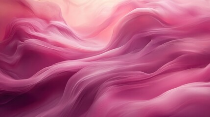 Fototapeta premium Abstract Pink Fabric Texture: Draped Waves of Softness