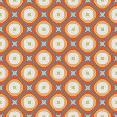 Beautiful geometric vector pattern perfect for fabric, wallpaper and home decor