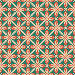 Beautiful geometric vector pattern perfect for fabric, wallpaper and home decor