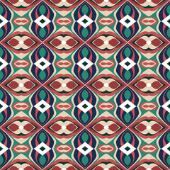 Beautiful geometric vector pattern perfect for fabric, wallpaper and home decor