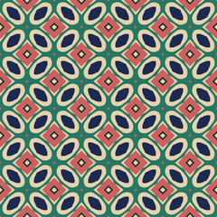 Beautiful geometric vector pattern perfect for fabric, wallpaper and home decor