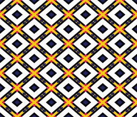 Beautiful seamless geometric floral pattern perfect for fabric, wallpaper and home decor