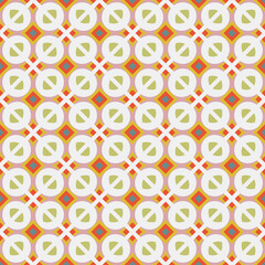 Beautiful geometric vector pattern perfect for fabric, wallpaper and home decor