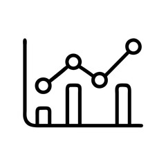 analysis icon flat vector