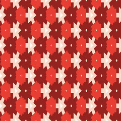 Beautiful seamless geometric floral pattern perfect for fabric, wallpaper and home decor