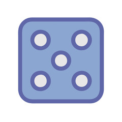  Stylish Dice Icon for Tabletop Games