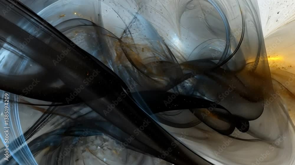 Poster abstract swirls of color: an elegant display of swirling lines, colors, and textures, evoking moveme