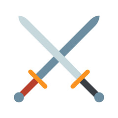  Dynamic Duel Sword Icon for Fantasy