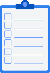 clipboard with check list